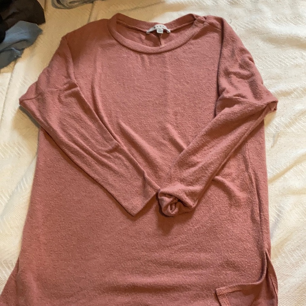 Soft high neck sweater!